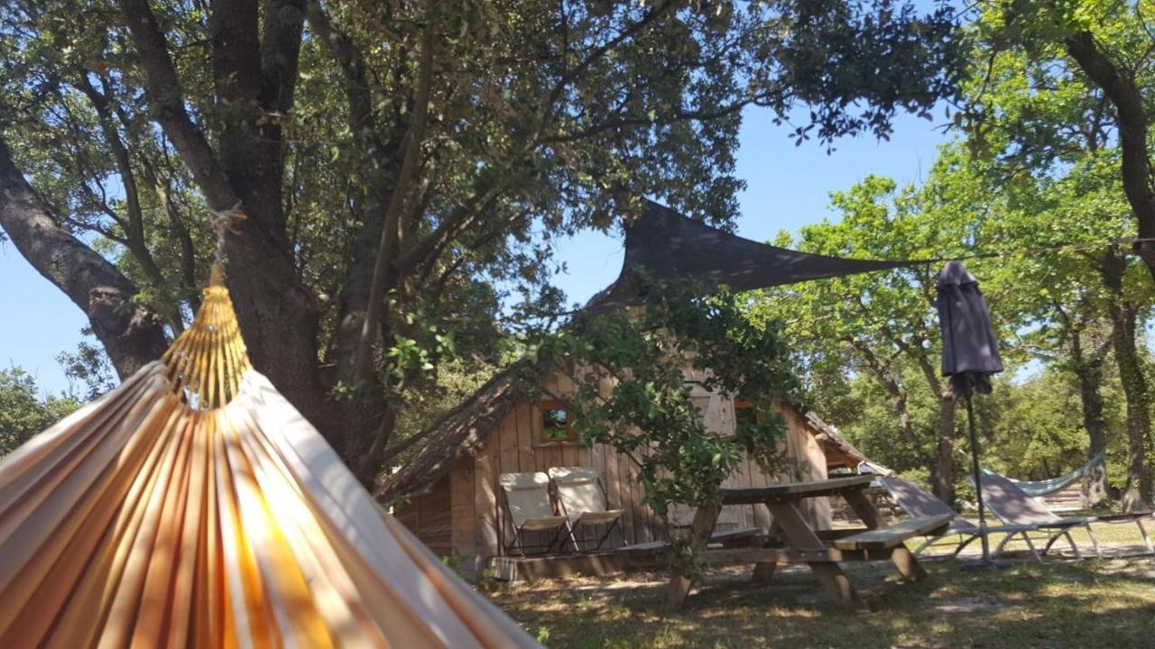 Lodges En Provence - Ecogites & Restaurant Insolites Richerenches Zewnętrze zdjęcie