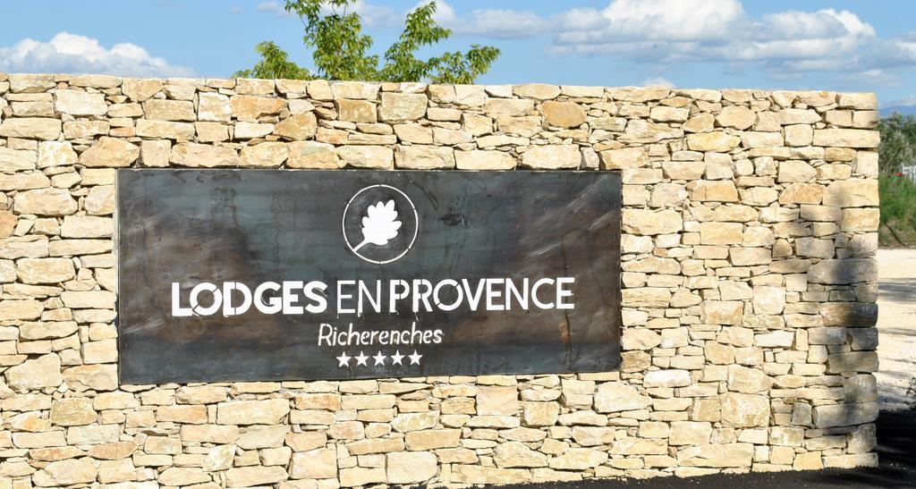 Lodges En Provence - Ecogites & Restaurant Insolites Richerenches Zewnętrze zdjęcie