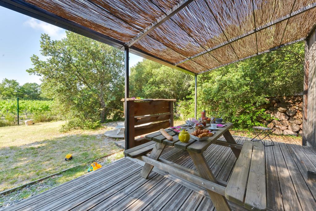 Lodges En Provence - Ecogites & Restaurant Insolites Richerenches Zewnętrze zdjęcie