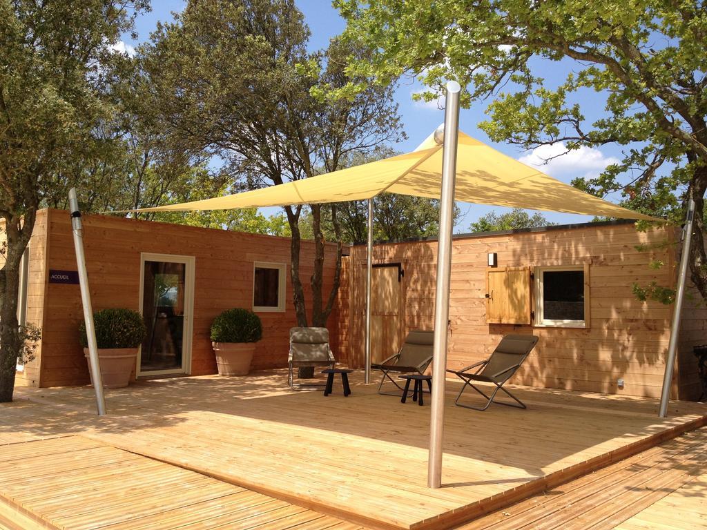 Lodges En Provence - Ecogites & Restaurant Insolites Richerenches Zewnętrze zdjęcie